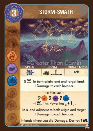 Card art for Storm-Swath