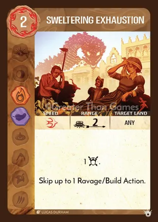 Card art for Sweltering Exhaustion