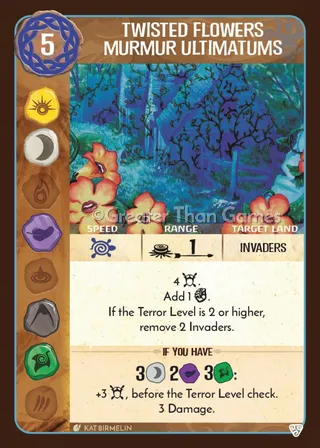 Card art for Twisted Flowers Murmur Ultimatums