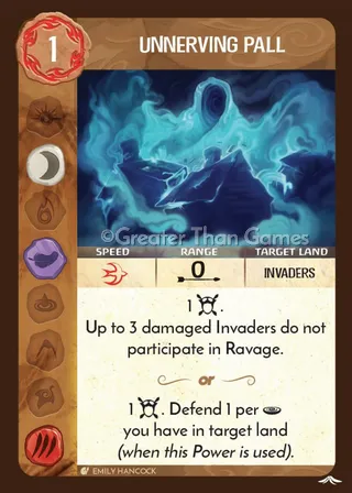 Card art for Unnerving Pall