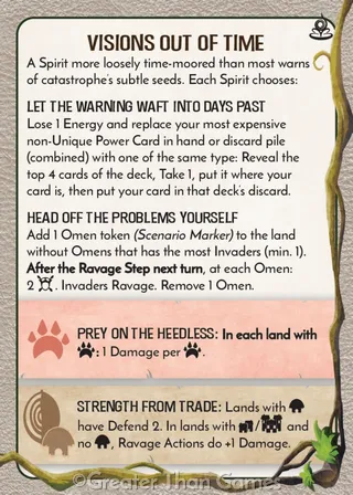 Card art for Visions Out of Time