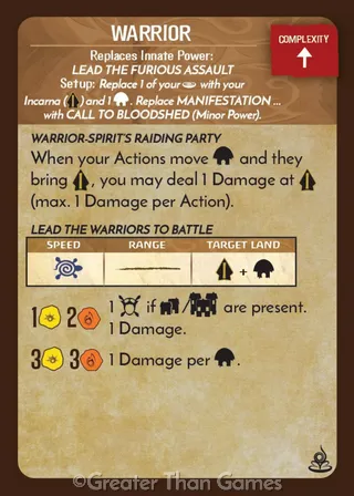 Card art for Warrior